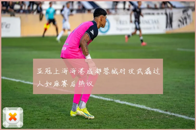 亚冠上海海港成都蓉城对攻武磊过人如麻赛后热议